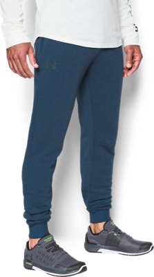 ua threadborne fleece stacked joggers