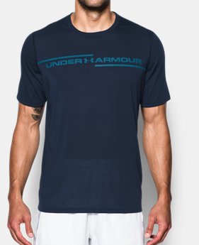 Best Seller Men's UA Threadborne Cross Chest T-Shirt 1 Color $32.99