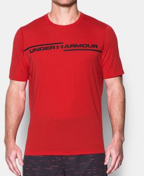 Best Seller Men's UA Threadborne Cross Chest T-Shirt 1 Color $32.99