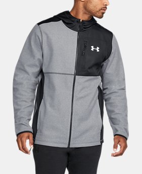 Men's UA ColdGear Infrared® Fleece Heavy Full Zip Hoodie 3 Colors Available $47.99