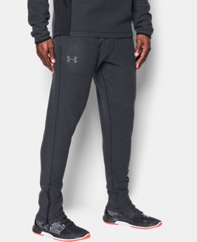New Arrival Men's UA ColdGear® Infrared Fleece Tapered Pants 1 Color $69.99