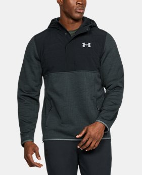 Men's UA Henley Swacket 5 Colors Available $74.99