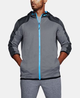 Men's ColdGear® Reactor Fleece Full Zip Hoodie 3 Colors Available $50.99 to $63.99