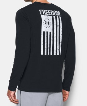 Men's UA Freedom Flag Long Sleeve T-Shirt 1 Color Available $22.49