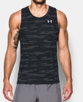 Men's UA Threadborneâ„¢ Run Mesh Singlet 1 Color $39.99
