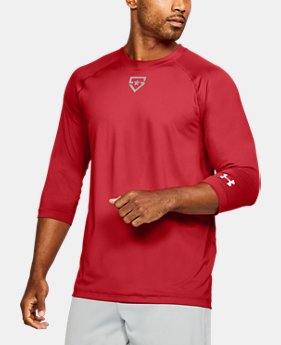 Men's UA Heater ¾ Sleeve T-Shirt 2 Colors $39.99
