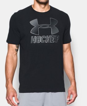 New Arrival Men's UA Hockey Logo T 1 Color $29.99