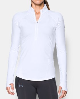 Women's UA Run True ½ Zip 1 Color $64.99