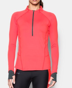 Women's UA Run True ½ Zip 1 Color $74.99