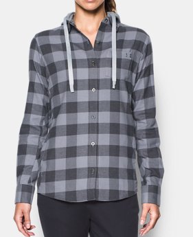 Women's UA Borderland Flannel Swacket 1 Color $84.99