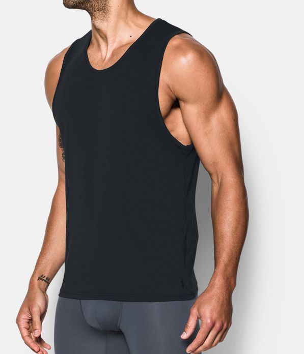 Men's Charged Cotton® Tank Undershirt – 2-Pack | Under Armour US
