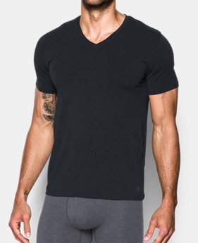 Men's Charged Cotton® V-Neck Undershirt – 2-Pack 3 Colors $44.99