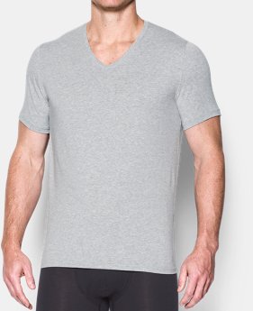 Best Seller Men's Charged Cotton® V-Neck Undershirt – 2-Pack 1 Color Available $40