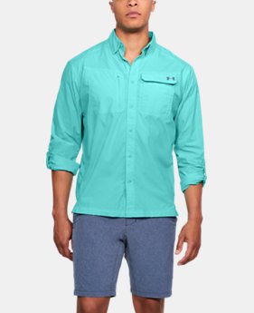 Men's UA Fish Hunter Solid Long Sleeve 4 Colors $70