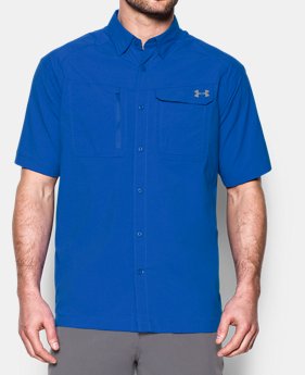 Men's UA Fish Hunter Solid Short Sleeve $33.74