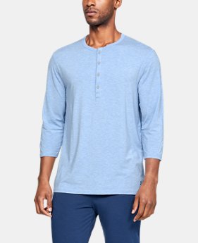 Men's Athlete Recovery Ultra Comfort Sleepwear Henley $74.99