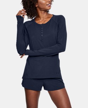 Women's Athlete Recovery Ultra Comfort Sleepwear Henley 1 Color $99.99