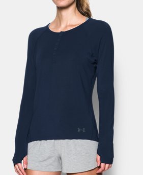 Women's Athlete Recovery Sleepwear Henley 1 Color $99.99