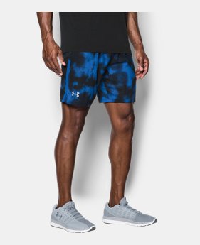Men's UA Launch SW Printed 7'' Shorts 1 Color $29.99