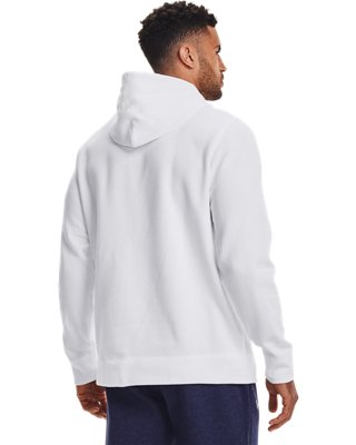 under armour white zip up hoodie