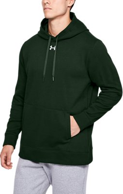 olive green under armour hoodie