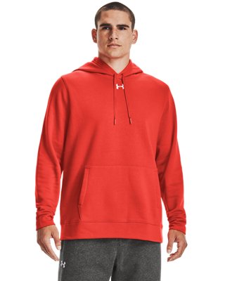 orange under armour hoodie