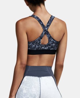 Women's Armour® Crossback Debossed Sports Bra 1 Color Available $20 to $21.99