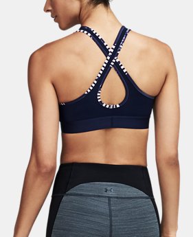 Women's Armour® Crossback Debossed Sports Bra 1 Color $39.99