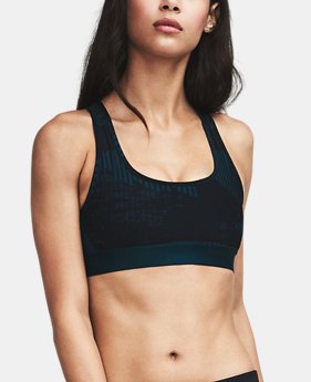 Women's Armour® Crossback Debossed Sports Bra 1 Color $39.99