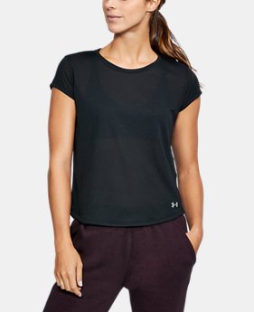 Women's UA Threadborne™ Mesh Short Sleeve 2 Colors $34.99