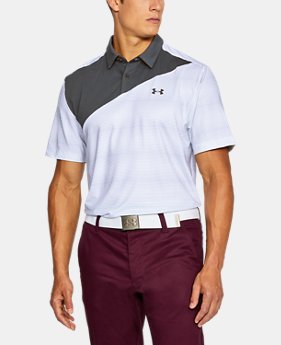 Men's UA CoolSwitch Blocked Polo 3 Colors Available $47.99 to $59.99