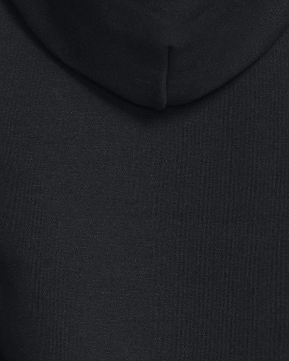 Sudadera con capucha UA Hustle Fleece para mujer, Black, pdpMainDesktop image number 1