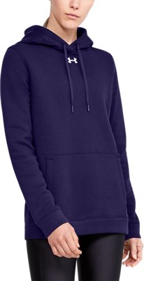 purple under armour zip up hoodie