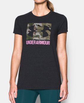 Women's UA Camo Logo T-Shirt 1 Color $29.99