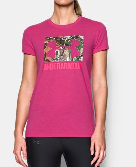Women's UA Camo Logo T-Shirt 1 Color $29.99