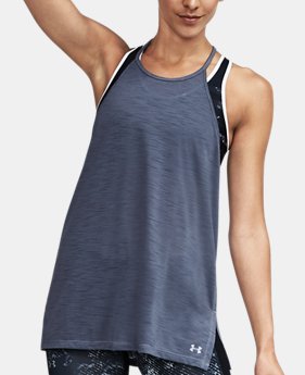 Women's UA Threadborneâ„¢ High Neck Tank 1 Color $29.99