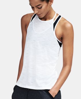 Women's UA Threadborne™ High Neck Tank 1 Color $29.99