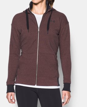 Women's UA Threadborne™ Fleece Full Zip Hoodie 1 Color $74.99