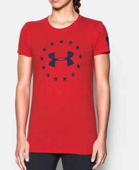 Women's UA Freedom Logo T-Shirt 1 Color $24.99