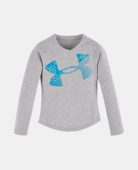 Girls' Toddler UA Galaxy Cropped Logo Long Sleeve $24.99