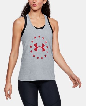 Women's UA Freedom Logo Tank 1 Color $29.99