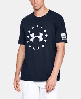Men's UA Freedom Logo T-Shirt 4 Colors Available $24.99