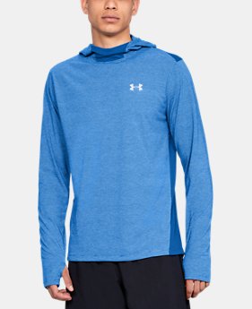 Men's UA Threadborne™ Run Mesh Hoodie 1 Color Available $44.99