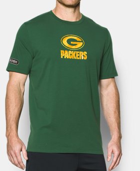 New to Outlet Men's NFL Combine Authentic UA Print Logo T-Shirt 2 Colors Available $26.24 to $26.99