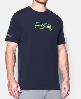 New to Outlet Men's NFL Combine Authentic UA Print Logo T-Shirt $26.25 to $26.99