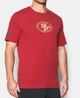 Men's NFL Combine Authentic UA Print Logo T-Shirt 1 Color $35