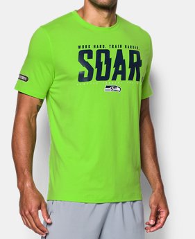 New to Outlet Men's NFL Combine Authentic UA Team T-Shirt 1 Color Available $26.24 to $26.99