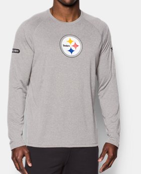 Men's NFL Combine Authentic UA Logo Long Sleeve T-Shirt 1 Color Available $29.99 to $30.99