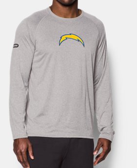 Best Seller Men's NFL Combine Authentic UA Logo Long Sleeve T-Shirt 1 Color $40