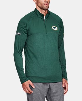 Men's NFL Combine Authentic UA Tech™ Twist ¼ Zip Long Sleeve Shirt 1 Color Available $60
